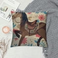 thumbnail image 2 of PRATYUS Cute Horse Throw Pillow Covers Soft Galloping Horse Cushion Covers for for Couch Sofa Kawaii Cute Animal Decor Decorative Pillowcases Outdoor Pillows Covers 20x20in, 2 of 5