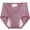 Purplish Red, variant on opvise High Waist Solid Color Ribbed Women Briefs Leakproof Physiological Period Panties Pink 4XL