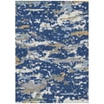 thumbnail image 2 of Addison Rugs Chantille Indoor/Outdoor Transitional Abstract Navy Machine Washable Rectangle Rug, 8' x 10', 2 of 8
