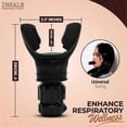 thumbnail image 2 of Respiratory Trainer Compact Lung Exercise Device With Pure Silicone Improve Breathing Capacity Resp, 2 of 5