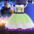thumbnail image 2 of 2022 nuevo Toy Story 4 película Cosplay disfraz Buzz Lightyear vestido de noche ropa para niños Halloween niñas Vestidos de fiesta de graduación Vestidos4T Gao Jinjia LED, 2 of 2