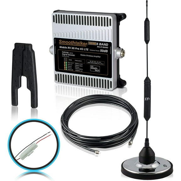 SMOOTHTALKER BMUX650M14Pi MOBILE EXTREME POWER WIRELESS BOOSTER W/ 14" ANTENNA