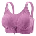 thumbnail image 2 of Babcutegg Women' s Solid Color Push-Up Bra Wire-Free Comfortable Everyday Underwire-Free Bra with Breathable Fabric and Natural Lift Size 44, 2 of 5