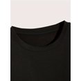 thumbnail image 3 of Camiseta de manga corta para hombre con un diseño de estampado de letras versátil., 3 of 6