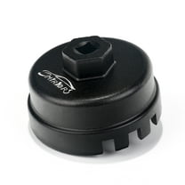 3mirrors Oil Filter Removal Wrench Compatible with Toyota, Lexus, Camry, Corolla, Highlander, RAV4, 64MM 14 Flute V4 Engine, Honda Vehicle