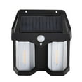 thumbnail image 2 of Aplique de pared de inducción con luz solar cálida - Luces solares para cercas - Luces solares de pared LED - Resistente al agua IP65 para exteriores - Lámparas de pared para exteriores para patio,, 2 of 7