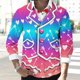 thumbnail image 3 of Ceisia Men Casual Fashion Print Round Neck Pullover Long Sleeve Sweatshirt Gift, 3 of 7