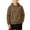 Coffee, variant on BLVB Boys Hoodies Casual Solid Color Pullover Long Sleeve Hooded Sweatshirt Kids Fall Clothes 4-15 Years(White,14-15Years)