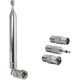 thumbnail image 1 of 75 Ohm Telescopic DAB Radio Antenna, Compatible with Hi-Fi Av Receiver Mini System, FM, 1 of 4