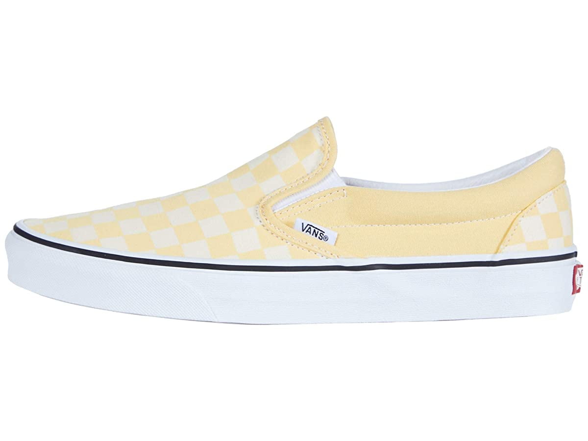 Vans Slip-On Checkerboard Golden Yellow Women's