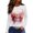 White, variant on Fgvctg Mardi Gras Fall Shirts for Women Dressy Casual Crewneck Long Sleeve Top Loose Carnival Party Pullover Shirts Comfortable Mask Graphic Celebration Blouses Pink M