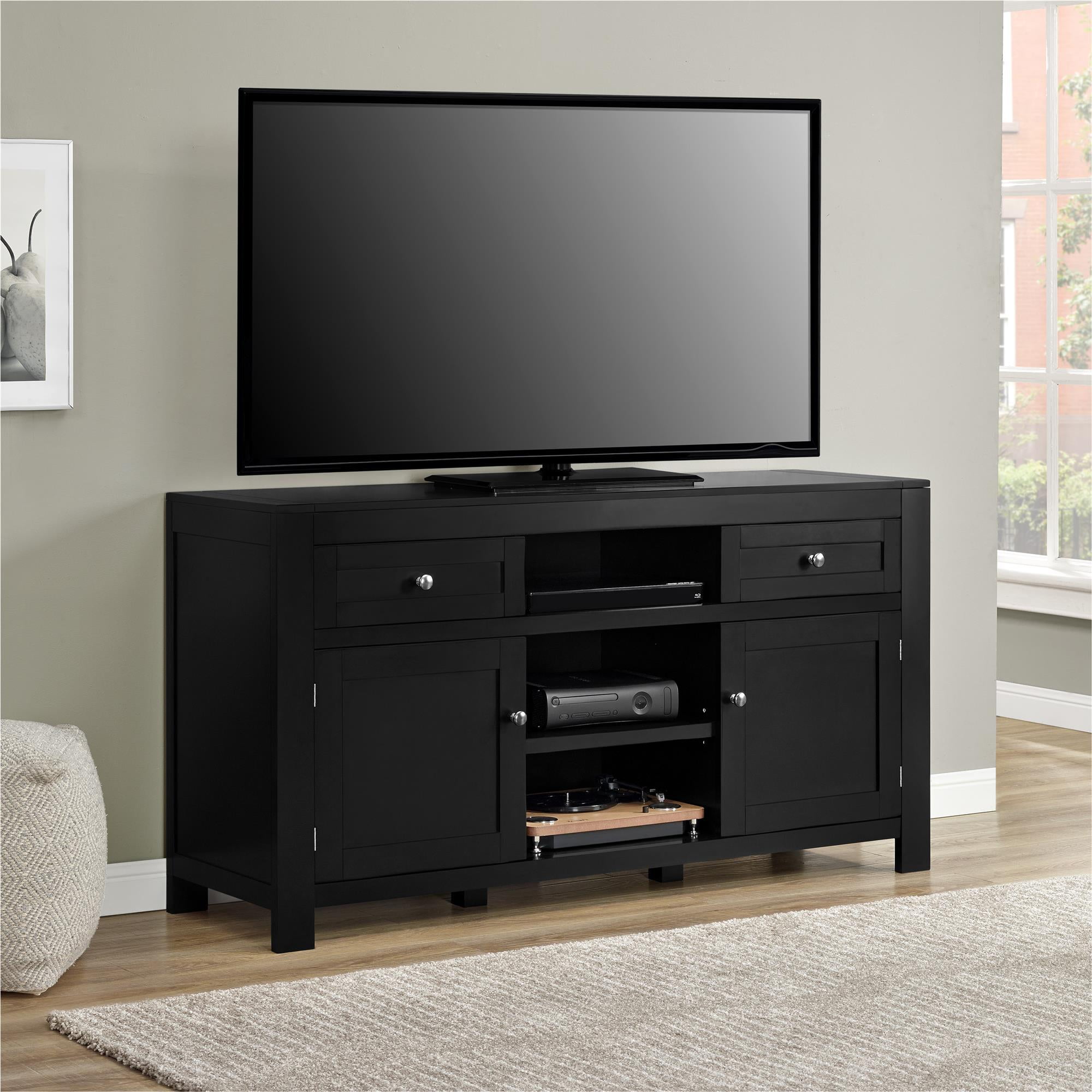 Ameriwood Home Hadley TV Stand for TVs up to 60" , Black