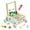 Green, variant on Jolie Vallee Wooden Baby Walker,Push Walker with Activity Center,Push Wlakers for Babies 12 M+,Adjustable Speed and Height Walkers for Boys/Girls