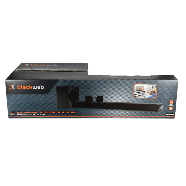 Blackweb retailer soundbar instructions