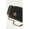 thumbnail image 6 of Tory Burch Women's Kira Chevron Small Convertible Shoulder Bag, Black, 6 of 6