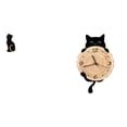 thumbnail image 1 of Figura de escritorio,Estatua de gato,linda estantería,escritorio,decoración del hogar,Reloj de pared,Reloj de pared decorativo para baño y dormitorio.,Reloj de pared de gato silencioso y sin, 1 of 8