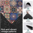 thumbnail image 3 of Multicolor Ethnic Geometric Pattern Kitchen Rugs Sets Of 3,Kitchen Runner Rugs Non Skid Washable,Decorative Kitchen Floor Mats for Kitchen,Sink,Laundry,17"x30"+ 17"x47" + 17"x59", 3 of 6