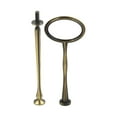 thumbnail image 2 of Luzkey 4xCake Plate Stand Handle 2 Tiers Cake Cupcake Tray Stand Handle for Daily Use Bronze, 2 of 8