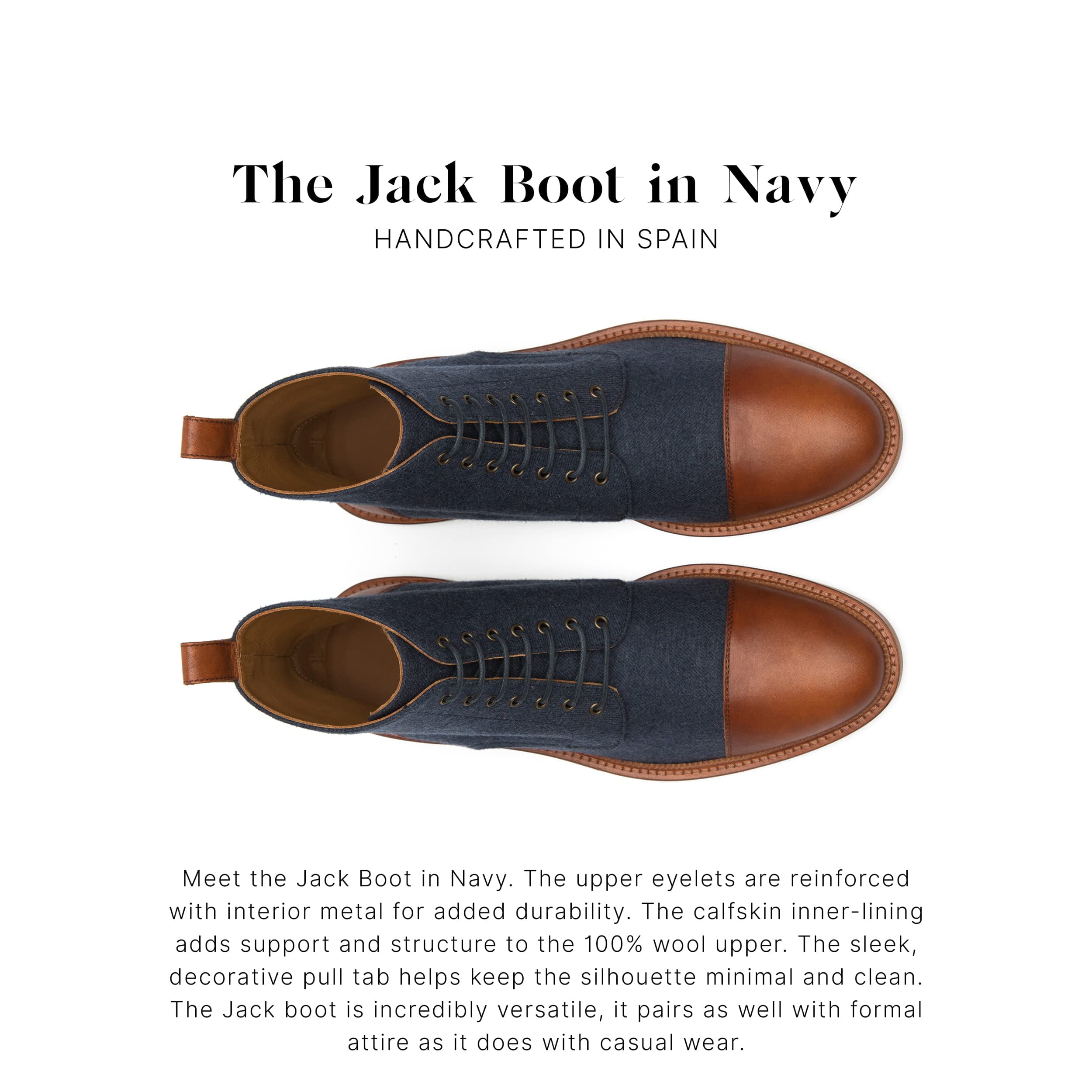 Taft Jack in Navy TaftClothing main image 2