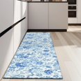 thumbnail image 4 of Pioneer Flower Floral Print Pattern Kitchen Rug Mat,Kitchen Runner Rugs Non Skid Washable,Decorative Kitchen Floor Mats for Kitchen,Sink,Laundry,17"X47", 4 of 5