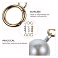 thumbnail image 4 of 3 Pcs Chaînes de Perles pour Sac Diy Perles Rondes Imitation Perle Manche Court, 4 of 8