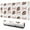 Baseball Bows Pattern, variant on Long Mouse Pads for Desk,Baseball Bows Pattern Desk Mats on Top Of Desks, Desk Mouse Pad Extra Large with 3mm Non-Slip Base and Stitched Edge for Gaming,Office,Work,Home 47.3"x23.6"