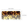 thumbnail image 4 of 2pcs Hair Detangling Comb Wide Tooth Comb Hair Detangler Comb Wet Hair Comb, 4 of 5