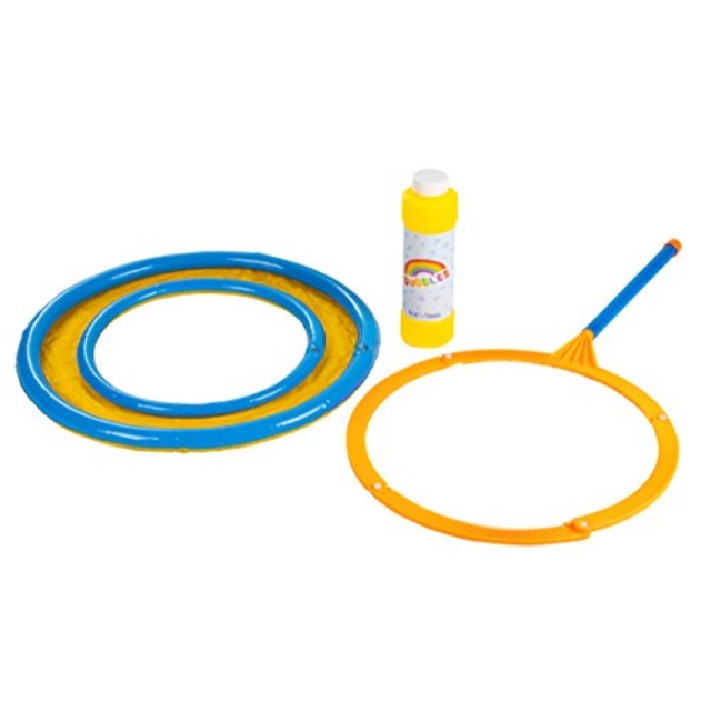 Giant Bubble Wand - 3-Piece Set Bubble Maker with Big Bubble Solution
