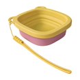 thumbnail image 3 of Dog Bowl Silicone Foldable Portable BPA-Free No Leak Travel Cup for Outdoor Camping Small Medium Pets by MPOISVA, 3 of 7