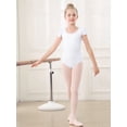thumbnail image 4 of Stelle Girl's Ruffle Cap Sleeve Classic Ballet Leotard,Toddler Ballerina Gymnastic Outfit Outfits Basic Dance Leotard,2-8Y, 4 of 8