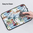 thumbnail image 5 of Pofeuu Watercolor Sailboat Print Laptop Carrying Case,13-15-Inch Laptop and Tablet, Sleek Design, Durable and Water-Repellent Fabric, Business Casual or School-13 inch, 5 of 8