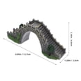 thumbnail image 2 of PTOOTP 2Pcs House Arch Bridge PVC Decorative for Indoor Outdoor Garden Ornament, 2 of 7