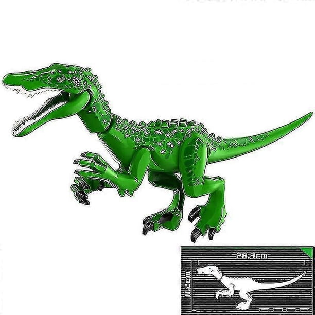 1 st Jurassic Dinosaurie Byggklossar Stor Storlek T-rex Quetzalcoatlus Baryonyx Actionfigurer Barnleksaker Present