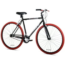 700c Kent Fixie Men's Bike, Adult, Ages 13 and Up, Black/Red