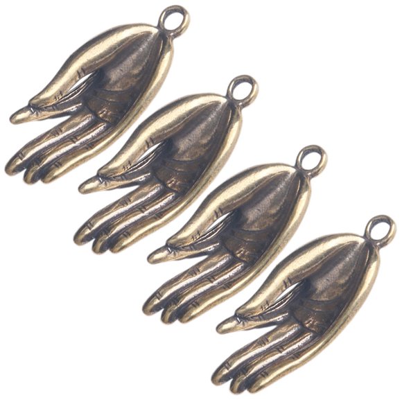 VERDANVERSE 4Ud Colgante Mano De Buda En Cobre Ligero Para Compacta Y En Interiores