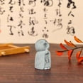thumbnail image 3 of oliruim Mini Stone Buddha Statue, Feng Shui Lucky Decor Buddha Statue for Zen Home Decor, Office Decor, Car Decor, Meditating Decor, Happy Buddha Statue (Chanting), 3 of 8