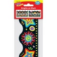 Trend Bulletin Board Trimmer Variety Pack (Brights on Black) Shape
