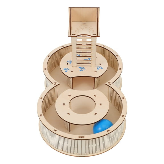 Set of 2 Hamster Maze Tubes Portable Travel Cage Mouse Hedgehog Toy