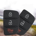 thumbnail image 2 of 60 Piezas Repuesto Almohadilla Carcasa Llave Coche Remota Con Tapa 3 Botones para (tipo 2), 2 of 8