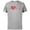 Athletic Heather, variant on Disney Valentine's Day Grandpa Gift Family Matching Trip - Short Sleeve Cotton T-Shirt for Adults - Customized-Black