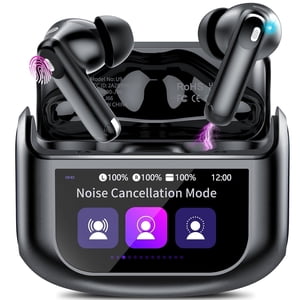 Btootos Touch Screen Wireless Earbuds, ANC, 48H Battery