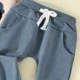 thumbnail image 4 of Odeerbi Infant Toddler Boys Girls Sweatsuits Sets Tractor Print Sport Sweatshirt Drawstring Elastic Waist Jogger Sweatpants 2 Piece Outfit Set, 4 of 9