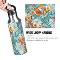 thumbnail image 4 of Water Bottles 20oz Straw Lid Wide Mouth Stainless Steel for School Sport Travel Clownfish and Coral, 4 of 9
