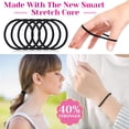 thumbnail image 3 of Anillo de pelo 200PCS negro Adepaton CDWJ397, 3 of 4