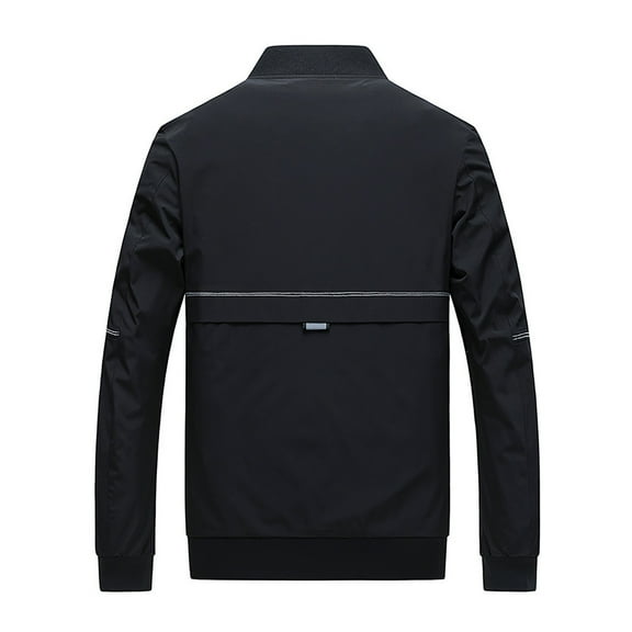 LYXSSBYX Winter Jackets for Men Clearance Men's Sports Jacket Windbreaker Stand Collar Spring and Autumn Casual Top