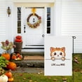 thumbnail image 3 of Cartoon Style Cat Decoration Washable House Flags Kitten Fluffy Cat Cute Cat Versatile Chic Garden Flag Double Colored Durable Garden Flags - for Patio Front Door Decoration 28x40 Inch, 3 of 6