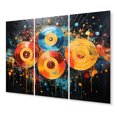 thumbnail image 2 of Designart "Retro Groove of Vinyl Records I" Music Metal Wall Art Set, 2 of 5