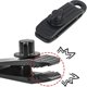 thumbnail image 2 of RV 8 piezas de clip para tienda de campaña al aire libre, tienda de techo, parasol, clip a prueba de viento, clip de plástico, clip de cuerda de viento, clip de tiburón brillar Electrónica, 2 of 5