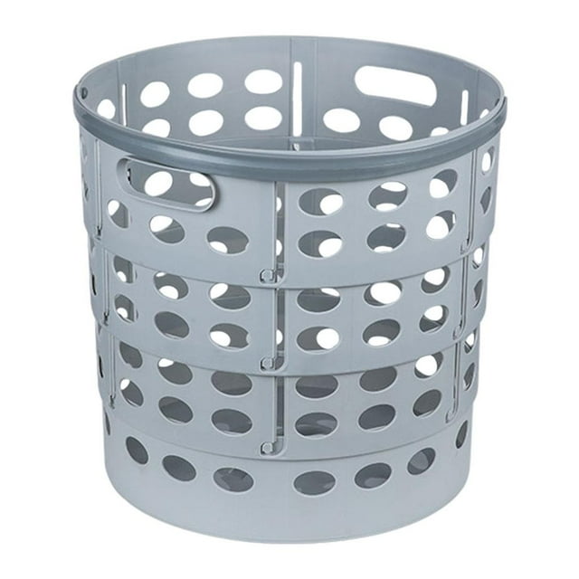 de c almacenamiento plegables Ropa de habitación gris Sunnimix Contenedor de cesta de almacenamiento