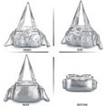 thumbnail image 5 of Angel Kiss Small Hobo Purses for Women Soft Vegan Leather Shoulder Bags with Crossbody Adjustable Strap, 5 of 5